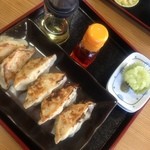 なかま亭 - 単品 野菜餃子 350円。