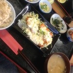 なかま亭 - (2013.1.)日替り チキン南蛮 650円。