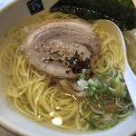 いちろくらーめん - 透明スープの塩ラーメン　