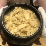 温石 - 今夜のご飯は地物の筍