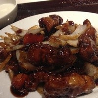 御膳房 六本木店 - 豚肉の黒酢炒め　950円　