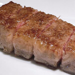 傳火 鉄板焼 - 佐賀牛サーロインステーキ