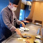 傳火 鉄板焼 - シェフ