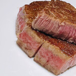傳火 鉄板焼 - 佐賀牛フィレステーキ