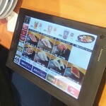 無添くら寿司 - 注文はタッチパネルで行います(2022.02.05)
