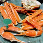 てり吉 - 料理写真:間人ゆで蟹
