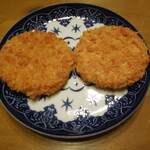 柿安本店 - トースターで焼いたハムカツ