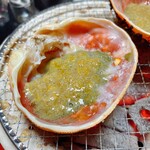 てり吉 - 蟹味噌からいい香りが！