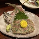 魚金寿司 すゞ木 - なめろう　ええ塩梅