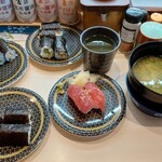 はま寿司 - 納豆巻きネギトロ巻き