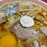 中華そば えもと - 月見中華そばアップ