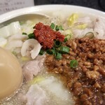 塩そば専門店 桑ばら - 白菜と豚バラ煮込みそば