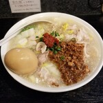 塩そば専門店 桑ばら - 白菜と豚バラ煮込みそば