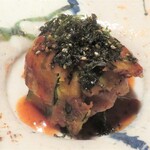 ごはんや 要兵衛 - 煮替　鶏と南瓜のチヂミ焼き