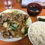 光栄軒 - 焼肉定食(600円)