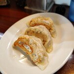 麺の風 祥気 - 手作りジャンボ餃子(3ケ)@330