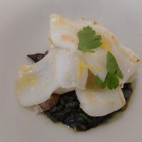 カランク - アオリイカのリゾット レモン風味   美味×10