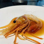 イチリン ハナレ - ②【牡丹海老】
      ★ 紹興酒漬け