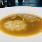 イチリン ハナレ - ④【焼き鱶鰭】オジヤが入りました...