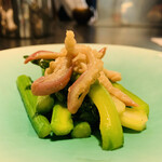 イチリン ハナレ - ⑤【北寄貝とカイラン】
      ★ あっさりとした炒めと云う事で省略