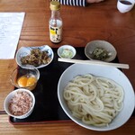うどん屋 - うどんたまご500円