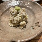 日本橋 蕎ノ字 - 粗挽きの蕎麦かき