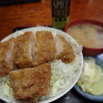 照ちゃん食堂 - ソースカツ丼（８５０円）　ソースはかかってこない