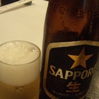 鰻割烹 伊豆栄 本店 - 瓶麦酒注文