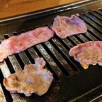 焼肉板前 九十九 - 令和4年2月 ランチタイム
            塩タン定食 1000円