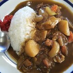 はやし食堂 - カキカレー750円