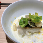 Restaurant MiYa－Vie - 鰆と蕗の薹と白菜と柚子