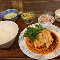 中華旬彩 森本 - よだれ鶏ランチ