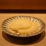 鮨 しみづ - 自家製白たくあん