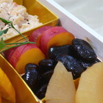 鮨 しみづ - 花豆、九十檸檬煮