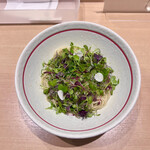 塩そば まえだ - 和え玉ハーブサラダトッピング