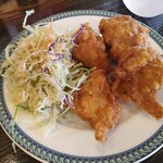 台湾料理 餃子菜屋 - 国産鶏肉の唐揚げ小皿