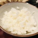 魚酔庭 - ごはん　半分