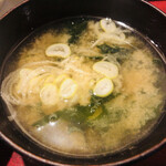 魚酔庭 - 激うま味噌汁