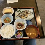 Sankai Chou - さんまの塩焼定食900円