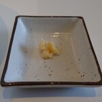 らーめん龍の涙 - 味変用の生姜