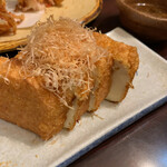 すし芦舟 - 揚げたて厚揚げ
