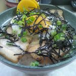 お食事処　もり - 焼き豚丼味の調整はお好みで親父さんに報告！