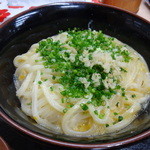 手打うどん くうかい - 釜玉