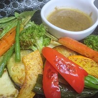 旬野菜mixグリル　自家製バーニャカウダソース