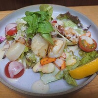 ホタテ貝柱のソテー