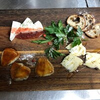 チーズの盛り合わせ