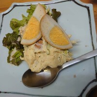 燻製卵のポテトサラダ
