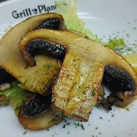 ジャンボマッシュルーム　鉄板焼き