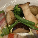レストラン・リサキ - ・魚料理～野菜もたくさん
