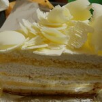 ハーブス - ホワイトチョコレートケーキ
